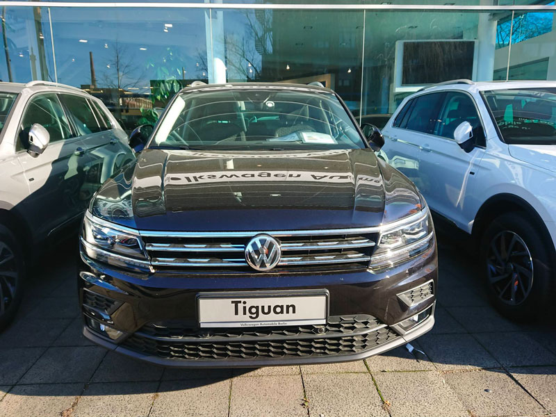 Concessionaire Volkswagen modèle Tiguan