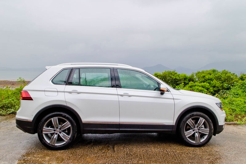 Le Tiguan sur tout terrain