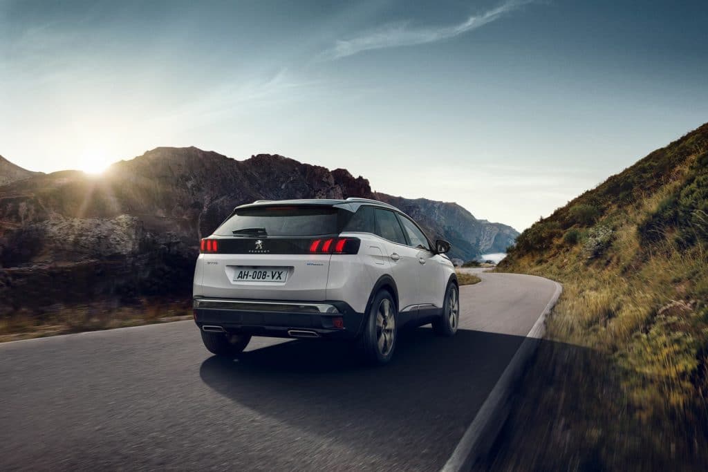 Peugeot 3008 restylé 2020 arrière