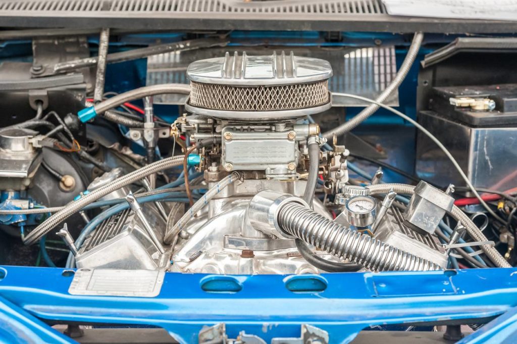 Un moteur qui vient d'être boosté avec une puce de reprogrammation