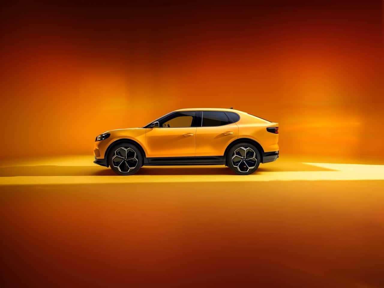 Le profil fastback du Ford Capri 2024