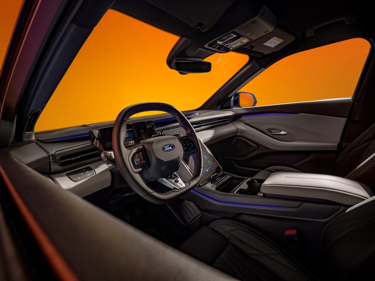 Le volant du Ford Capri 2024