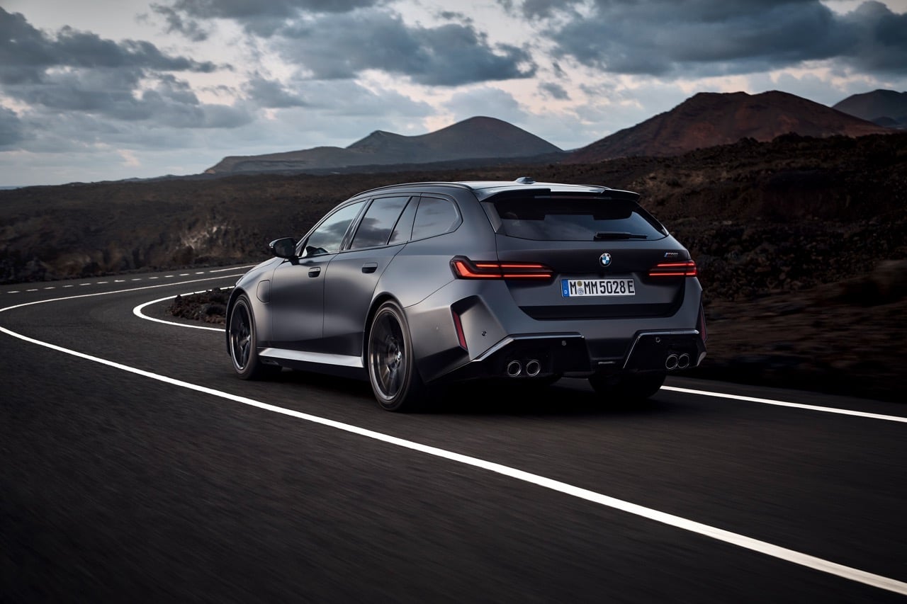 BMW M5 Touring arrière