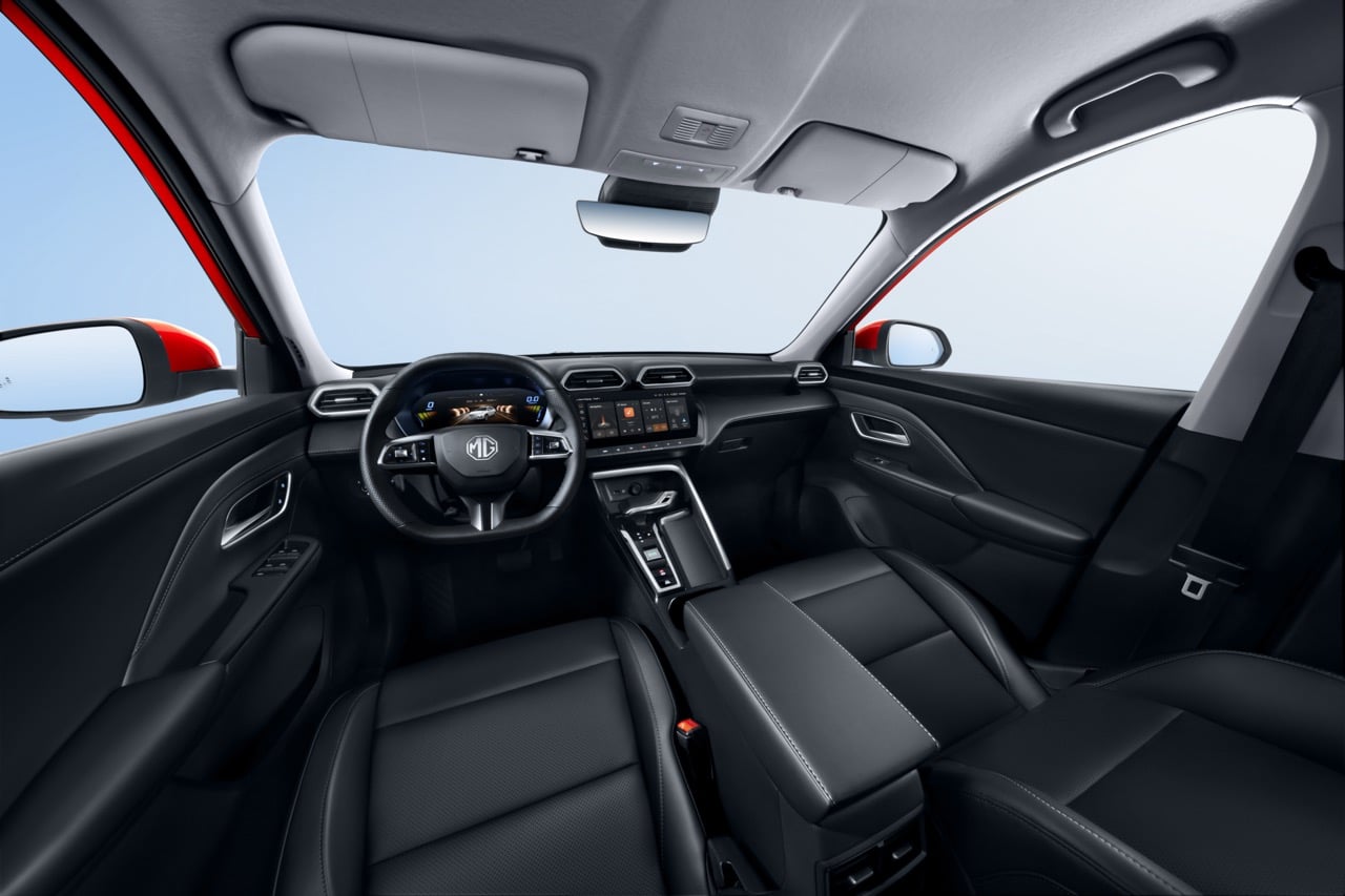 MG ZS Hybrid+ intérieur